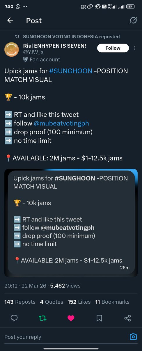 singforlullaby's tweet photo. @YJW_ia @Sunghoonvt_id @mubeatvotingph for #SUNGHOON https://t.co/4WQMgpBpEN