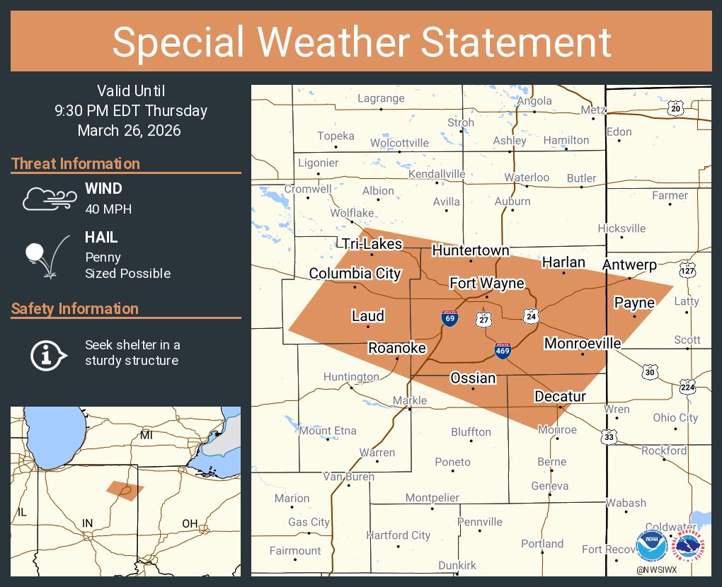 NWS Northern Indiana tweet media
