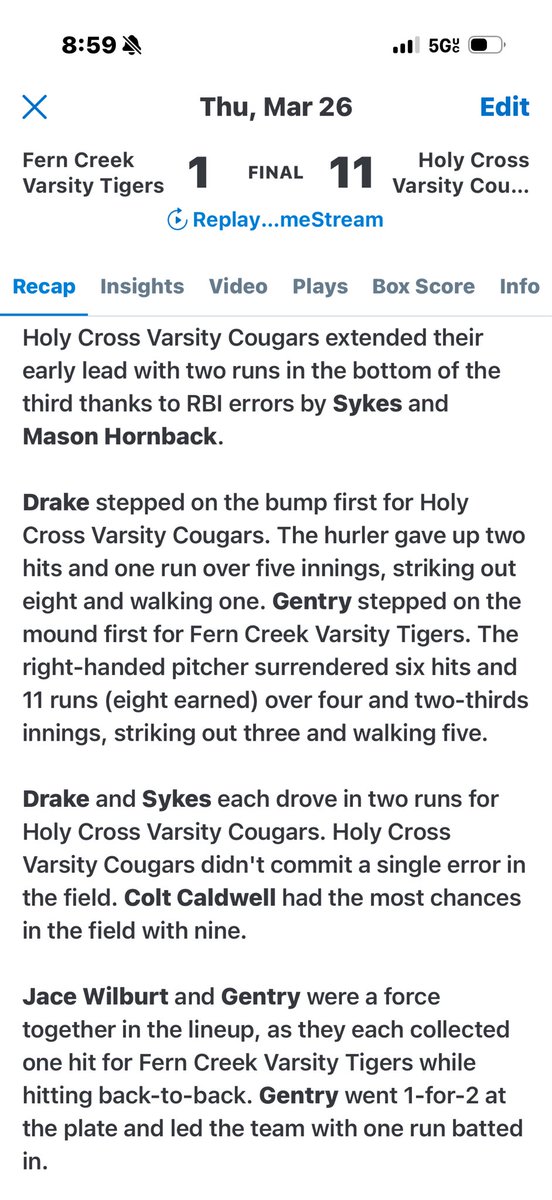 Holy Cross Baseball tweet media