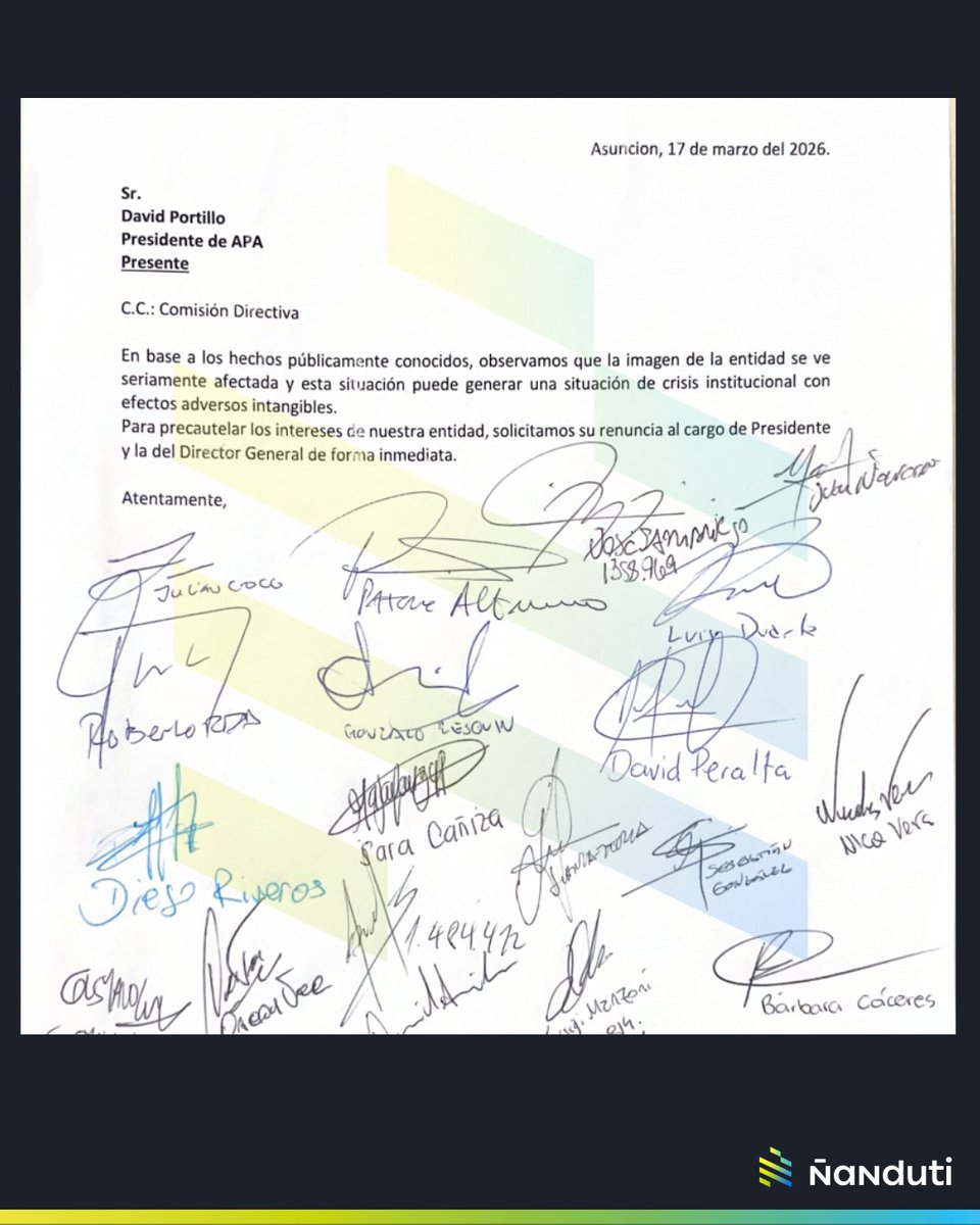 Radio Ñandutí tweet media