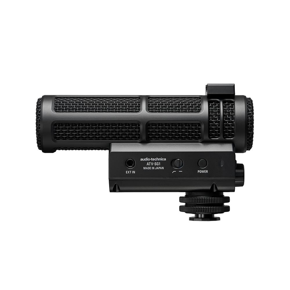 AudioTechnicaJP's tweet photo. ＼オンカメラマイク本日発売／

🌟ATV-SG1 : USB充電式
🌟ATV-SG1LE : プラグインパワー方式
自然で忠実なサウンドキャラクター
新設計の14mm大口径ダイアフラム
高い指向性を誇る100mm長音響管

詳細はこちら：
▼ATV-SG1
https://t.co/bOoOrNudi0

▼ATV-SG1LE
https://t.co/O5WXgANXUh https://t.co/FS7EGVQebY