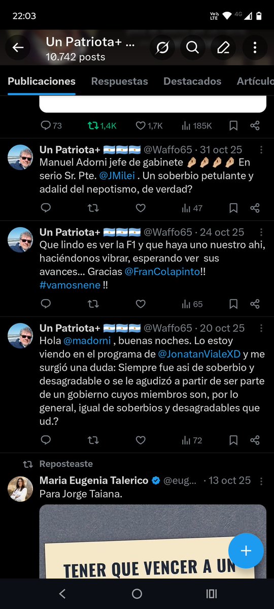 Un Patriota+ 🇦🇷🇦🇷🇦🇷 tweet media