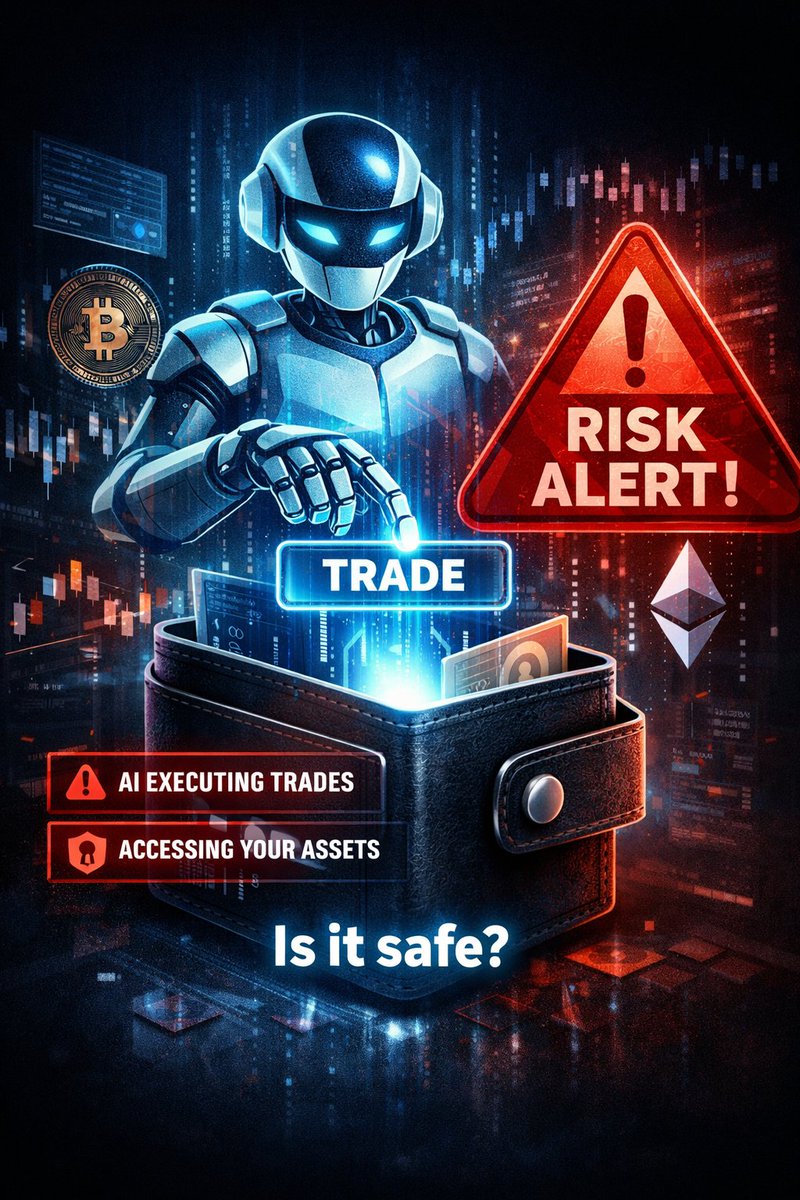 AlienT_Truth's tweet photo. AI agents executing real trades is trending.

But this isn’t the breakthrough.

CEXs solved execution years ago: liquidity, limit orders, futures, matching engines.

Wallets are just catching up.

AI is being added on top — not as a necessity, but as a narrative.

The real question is: Should AI be allowed to execute transactions at all?

Because this introduces a new attack surface at the most critical layer — your assets.

At @alienwalletxyz, execution is already solved: → Limit orders
→ Spot & futures visibility
→ Full market structure access

So adding AI to trade for users brings:

Little real advantage
− Significant increase in risk

The future isn’t: “AI trading for you”

It’s: “AI operating within strict, user-defined rules — onchain, transparent, and verifiable”

Anything else is not innovation.

It’s exposure.

#AI #Crypto #Web3 #DeFi #Blockchain  
#SelfCustody #Onchain #AIAgents  
#CryptoSecurity #FutureOfFinance