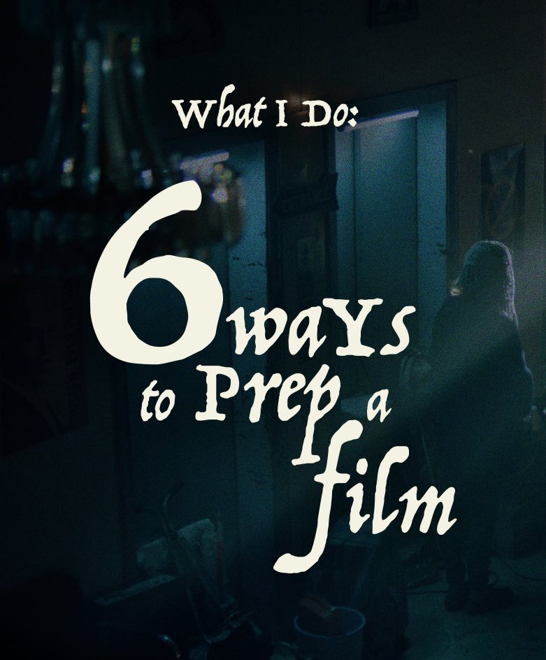 brockheasley's tweet image. This isn’t a “how to” but a “what I do.” 

I’m prepping for my next film, GLIDE, a little differently. I’m always changing things up, learning, looking at things a different way. 

#filmprep #preproduction #writerdirector #filmdirector