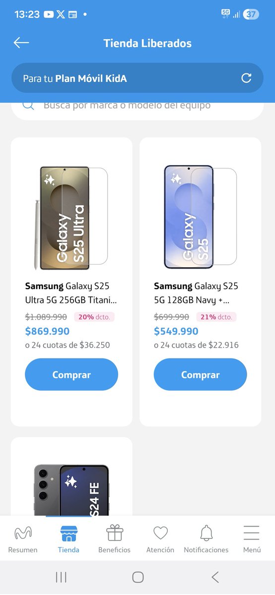 RcVicarios's tweet photo. @AyudaMovistarCL espero ess oferta @ Movistar https://t.co/jdLL9pnZq3