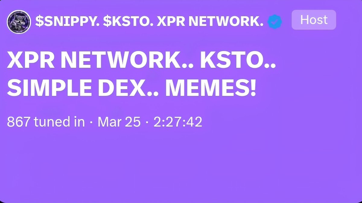 Last night wasn’t just a Space… it was a signal flare across the whole network. KSTO SPACES absolutely delivered. 616 LIVE listeners locked in. 251 replays and climbing 📈 867 tuned in total. That’s not noise… that’s momentum. The knowledge dropped by our guest? Pure value. The