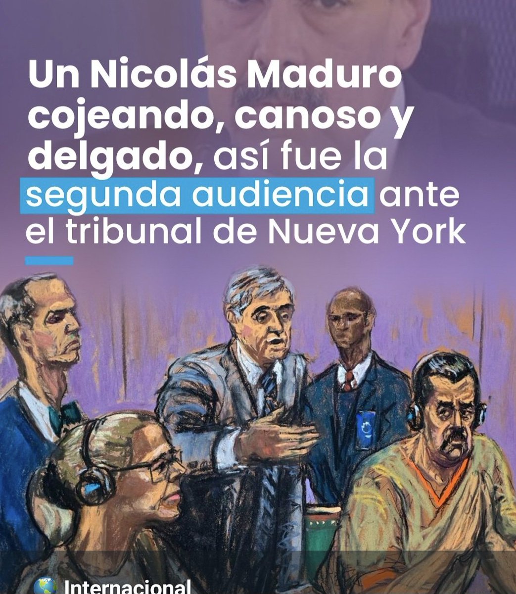 PsFernandTorres's tweet photo. #Maduro está más delgado y ojeroso, evidentemente en tres meses ha vivido lo que los venezolanos vivieron por décadas (hambre, comida regular a deficiente, frío, estrés,  preocupaciones sobre que pasará mañana) como dicen por ahí: cuidado cono obras porque la vida da vueltas https://t.co/tTD6rOieDx
