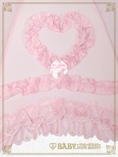 BABY新作情報】可愛らしいくみゃちゃんのプリントとハート型にあしらっ
