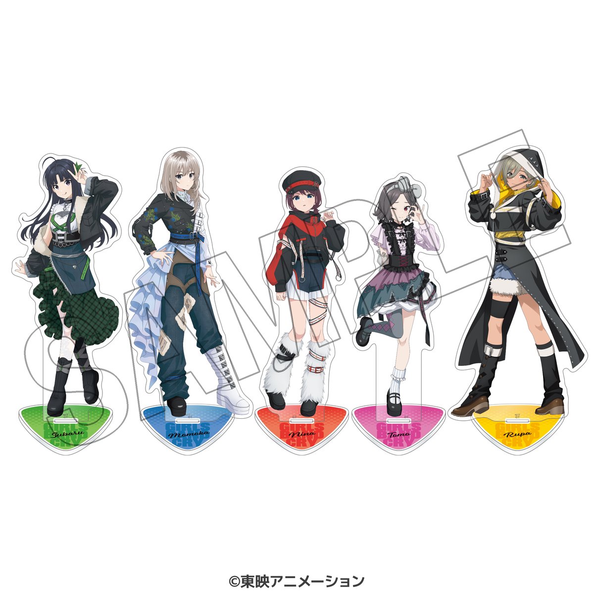 ガールズバンドクライ 商品紹介②】 ステージ衣装に身を包んだ ガールズバンドクライ 商品紹介②】 ステージ衣装に身を包んだ