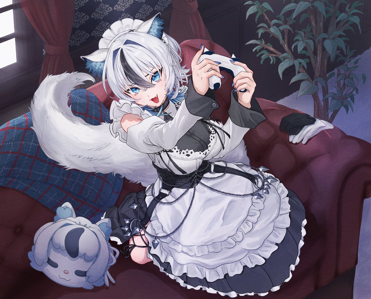 白狼ルフ🐺🔪狼系vtuber tweet media