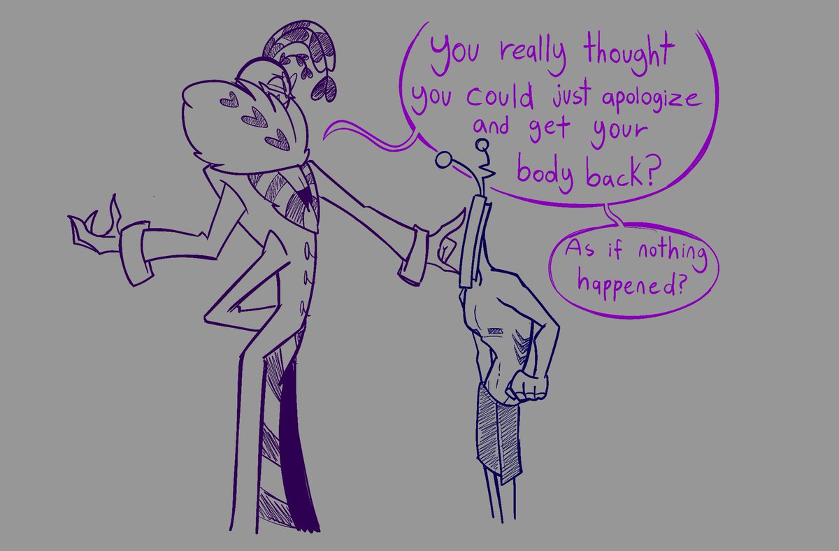 AchiiillesGoons's tweet photo. Switch-a-roo Part 3/?
Womp womp, dickless looser #voxval #Staticmoth #Hazbinhotel https://t.co/OIQUy9xJ73