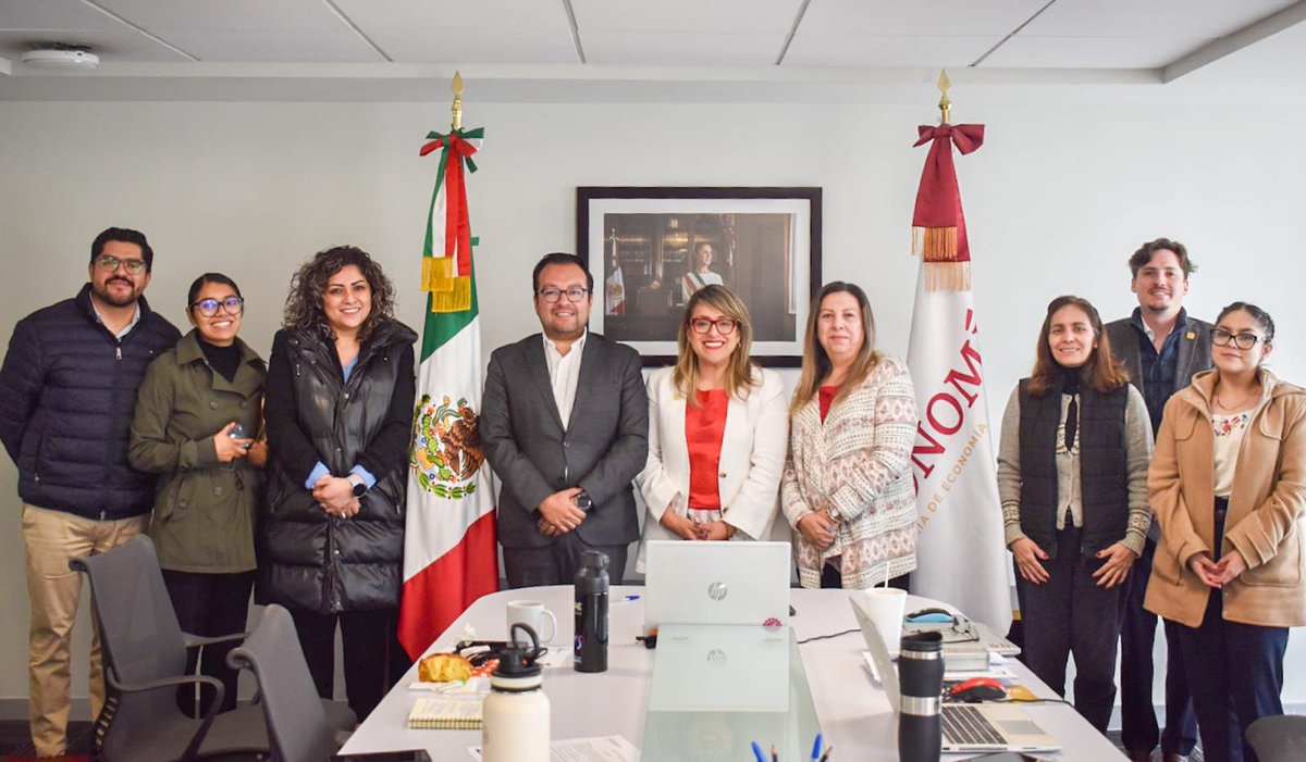 #ComunicadoEconomía 🗞️

Participación de Secretaría de Economía en representación de México en el Grupo de Trabajo Innovación - Estándares Industriales Específicos por Sector del G20 2026

🔗 gob.mx/se/prensa/comu…
