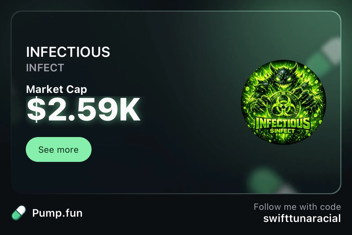 INFECTIOUS $INFECT tweet media