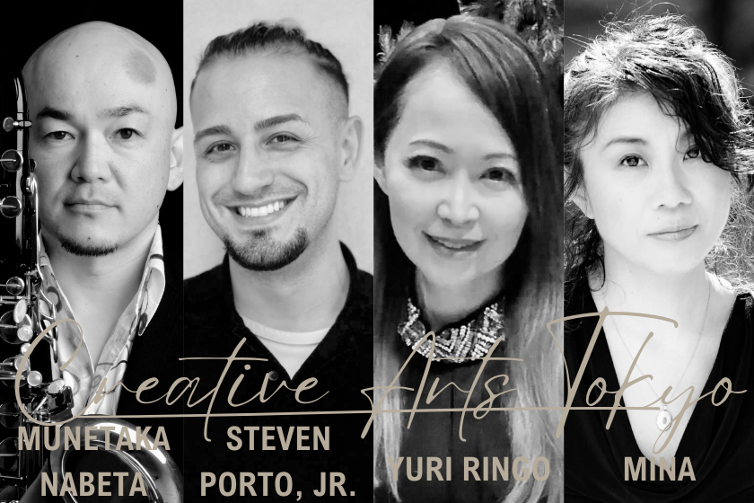 CreativeArtsTYO's tweet photo. Musical Theater Showcase
＠ホテルメズム東京 16F「Whisk」
4/4 (Sat) 7:00 PM / 8:30 PM
東京の夜景とともにミュージカルナンバーをお届けします
Vo: YURI RINGO, STEVEN PORTO, JR
Pf: MINA
A.sax: MUNETAKA.N
ご来場時はドリンクまたはフード1点以上をご注文ください。席数には限りがあります。 https://t.co/lMAlunTIcs