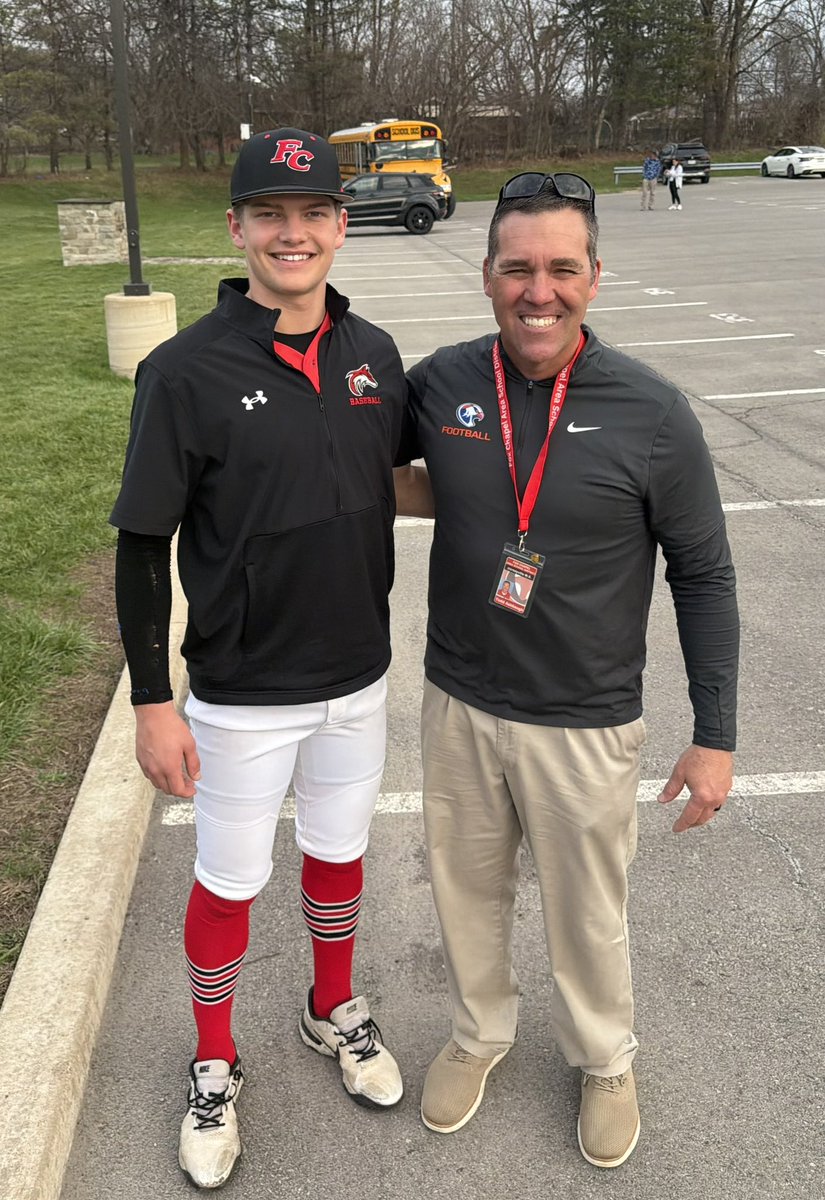 toddashbaugh's tweet photo. The best thing about being an educator is watching your students thrive and grow into awesome human beings.  Armstrong played at Fox Chapel today and I saw former student and WVU commit @Blake_Krusher do his thing.  I’ll always be in your corner Krusher, we are all so proud. https://t.co/1qdZL4HBgF