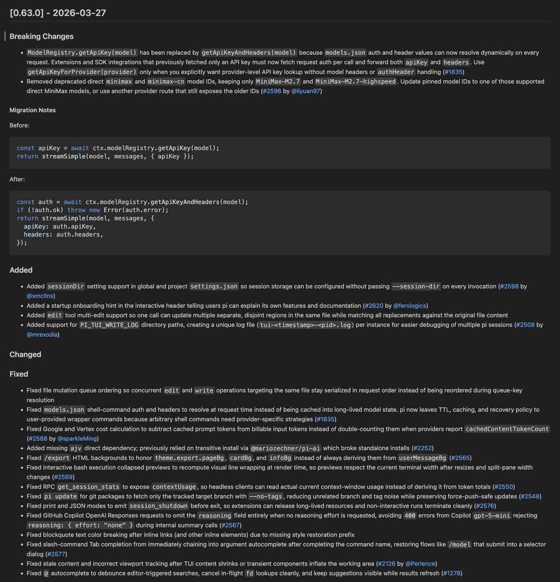 Mario Zechner tweet media