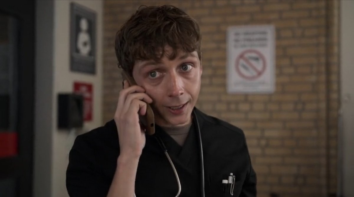 hamlet the pitt yapper | the pitt s2 spoilers tweet media