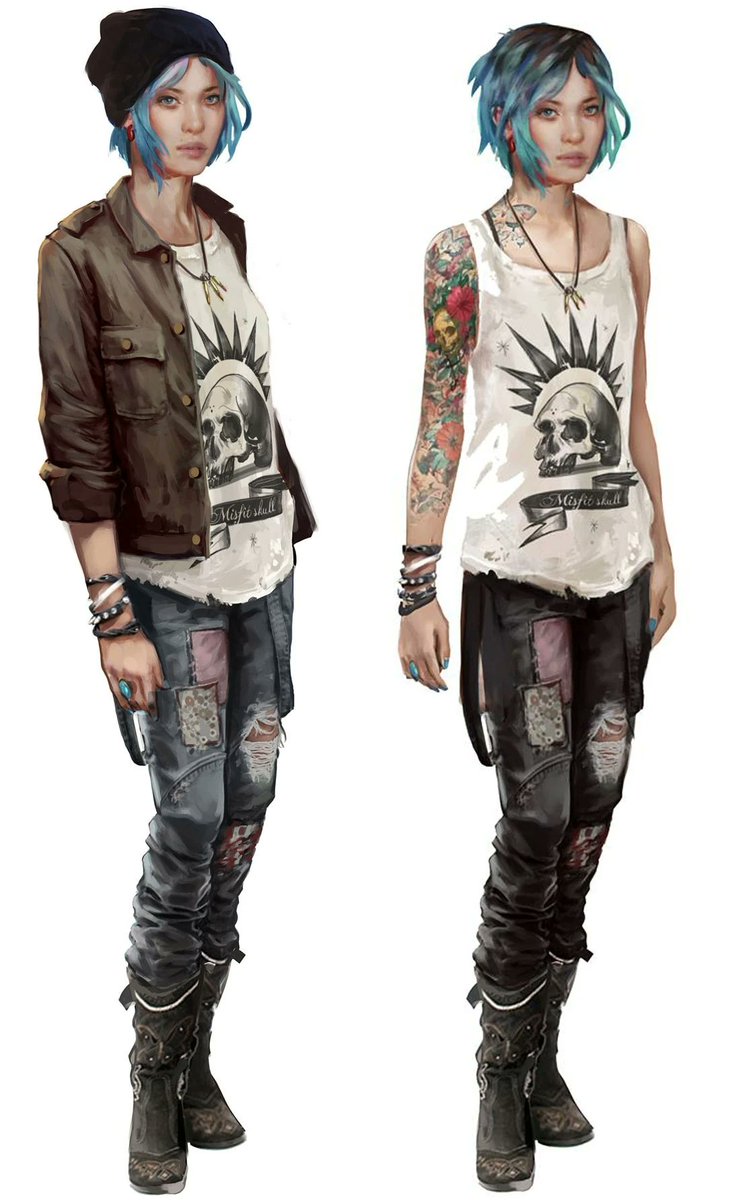 Wait... was the photo in Life Is Strange 2 taken recently, because Chloe has her full finished sleeve tattoo as she has the black ink in Life Is Strange Reunion, while in LiS1 her tattoo had color.

#LifeisStrange #LifeisStrangeReunion #LiS #MaxCaulfield #ChloePrice #PS5Share