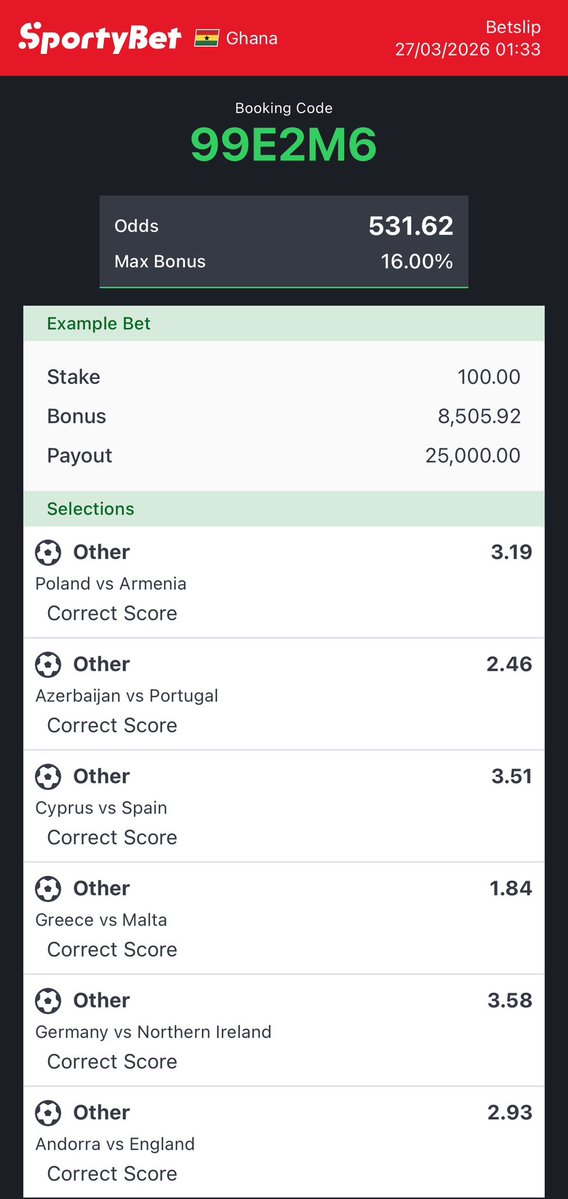 congratulationsodds💰⚽️ tweet media