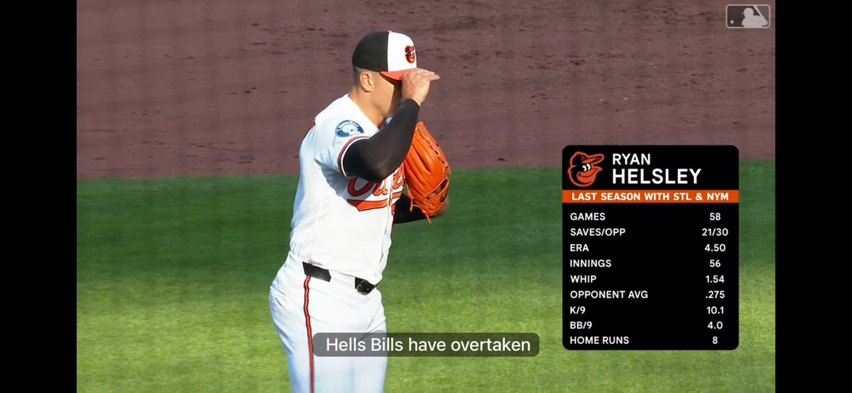 mlb_cc's tweet photo. Hells Bills have overtaken https://t.co/ewDpPydovx