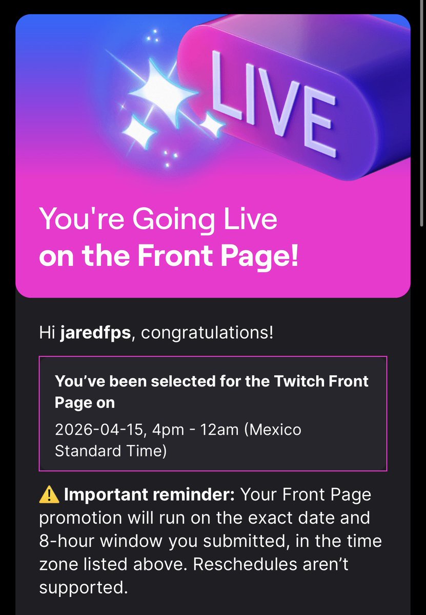 JaredFPS tweet media