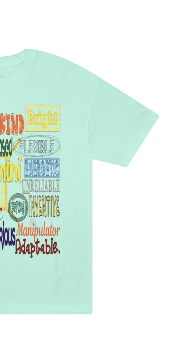 ambamw24's tweet image. Gemini Identity Vessel Tee [Bold Edition] UNISEX.
#quickwitted jokes make us laugh..