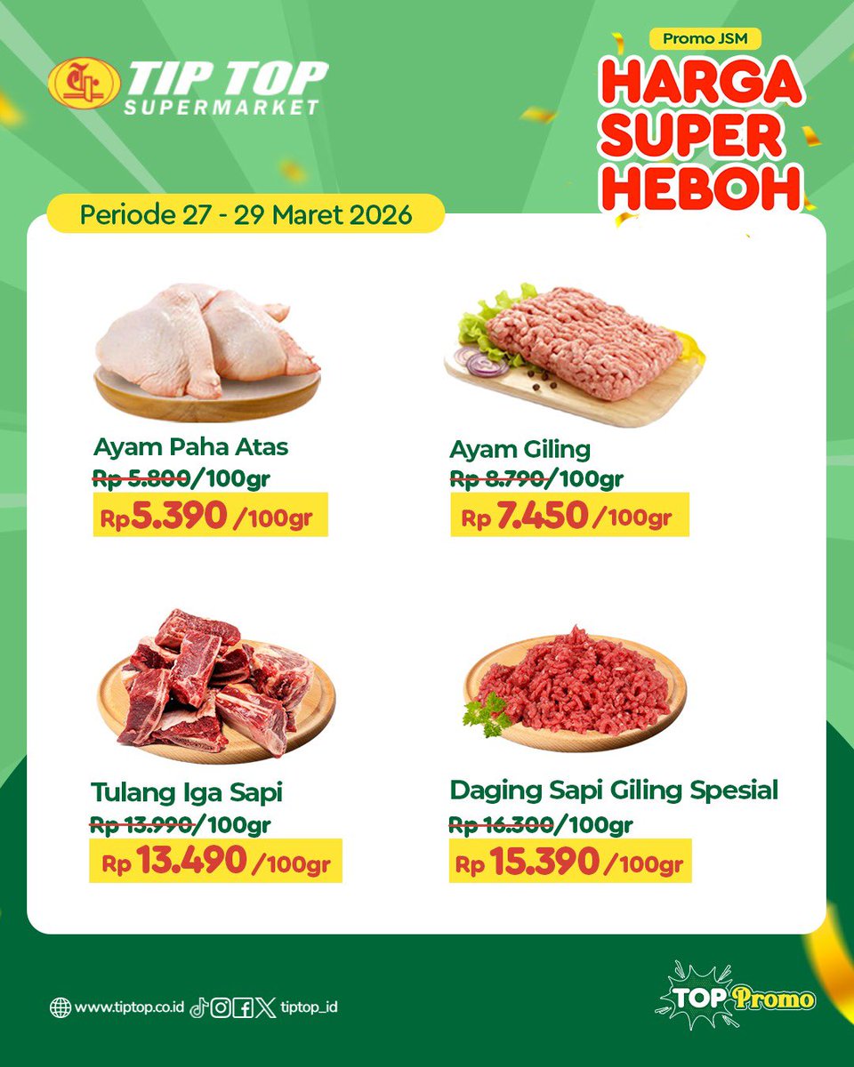 TIP TOP Supermarket tweet media