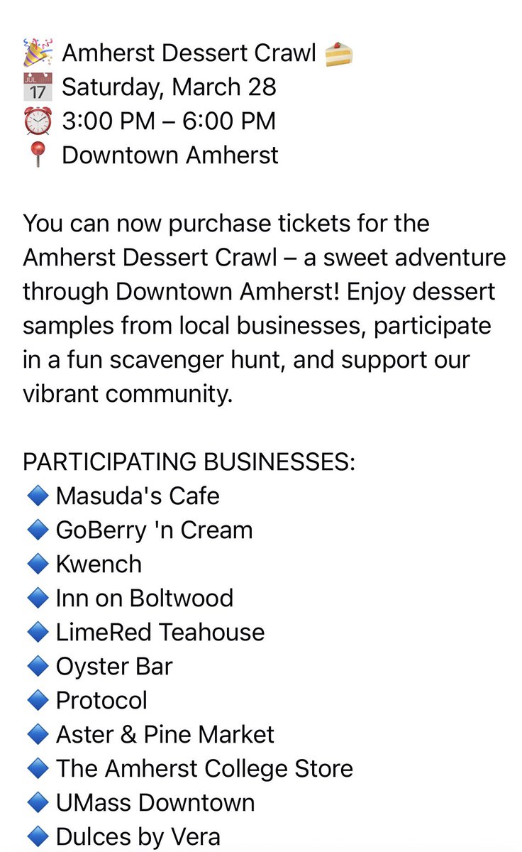 Only In Amherst tweet media