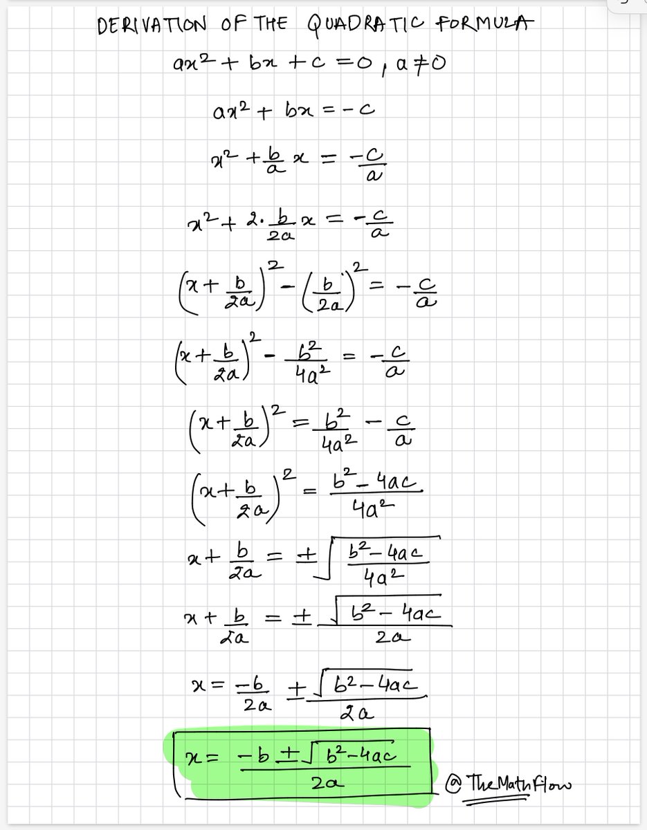 The Math Flow tweet media
