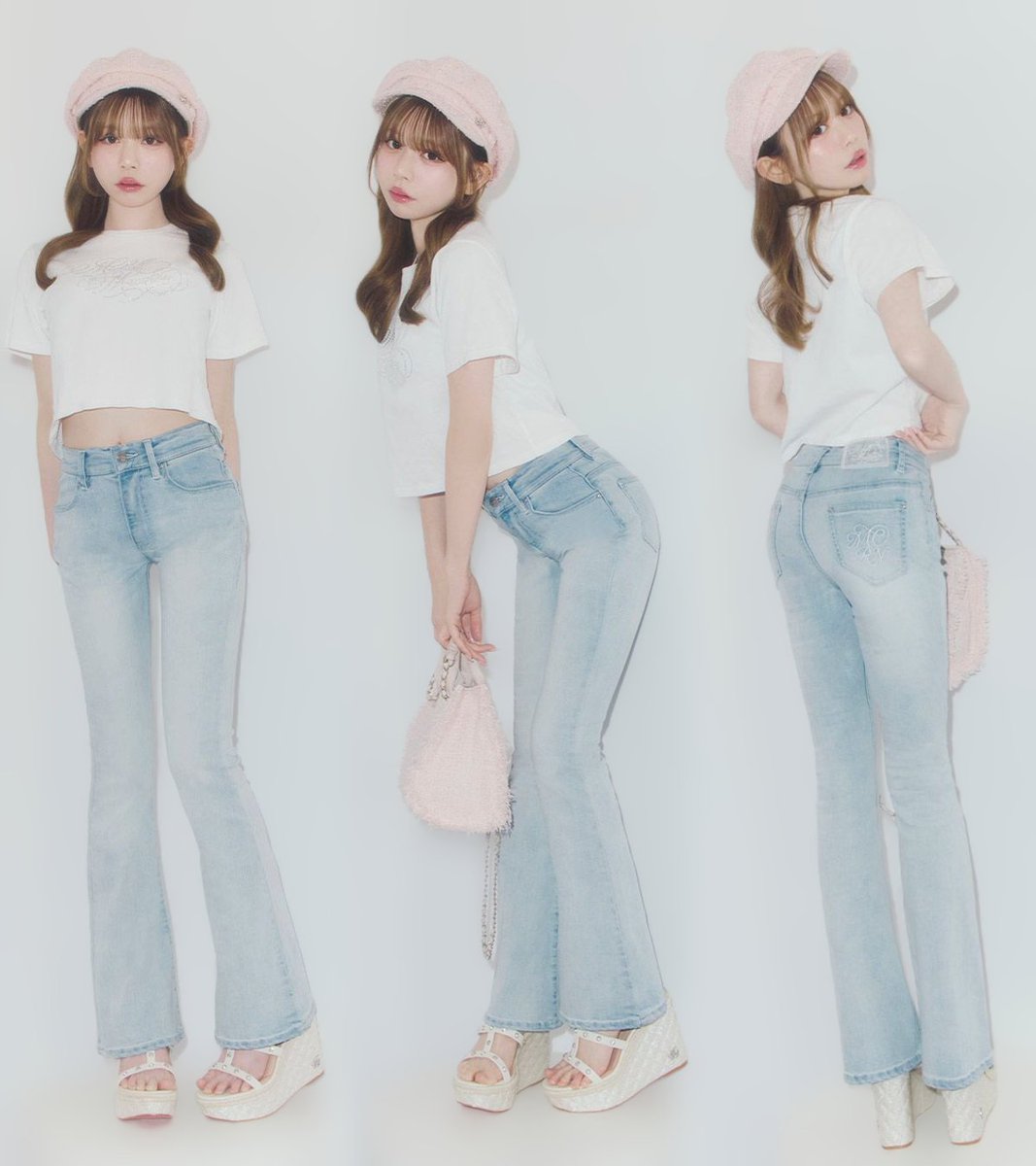 スタッフが骨格身長別でデニムパンツ比較してみたᝰ✍🏻🎀 サイズ展開