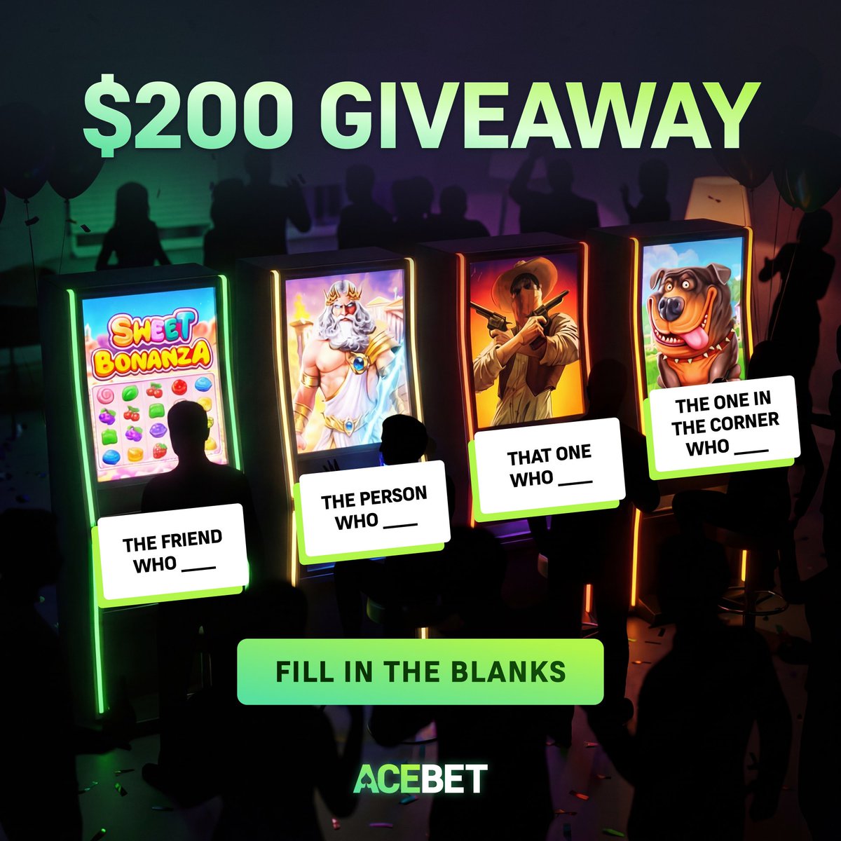 If slots were people at a party, who would they be?

Fill in the blanks + create 1 more slot

Most creative personality descriptions wins $200

Drop below + ID 👇