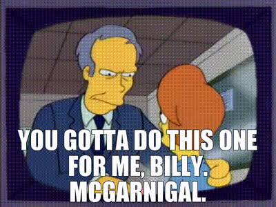 PuzzlerMike's tweet photo. It means he gets results, you stupid chief!!!  #simpsons #billysdead https://t.co/V71jVM4dAu