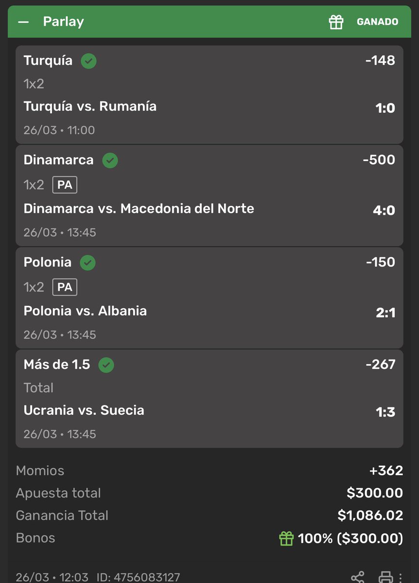 sports bets 🥇🏆 tweet media