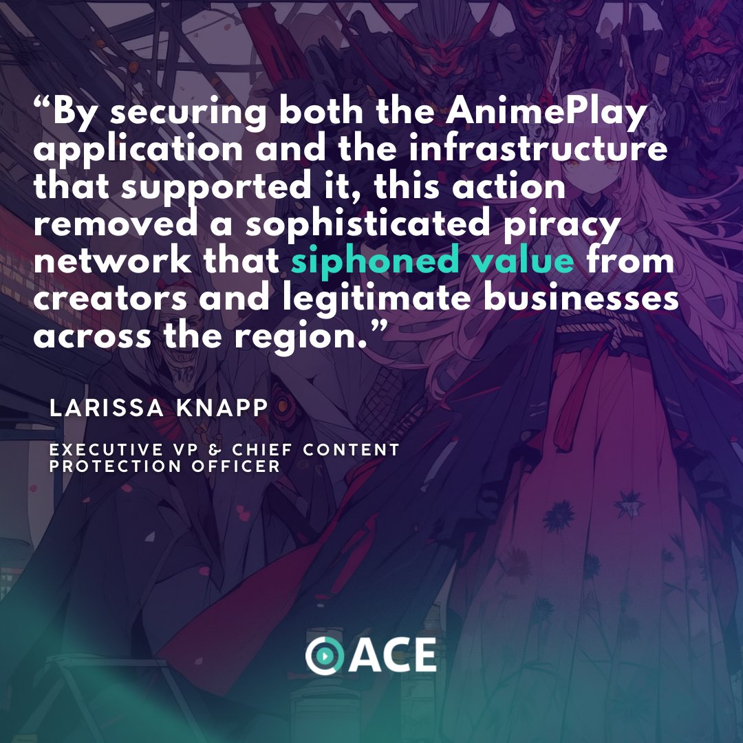 Alliance for Creativity and Entertainment tweet media