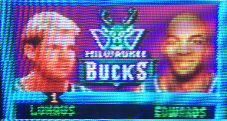 daddyfatpants's tweet photo. Brad Lohaus and Blue Edwards famously represented the Milwaukee Bucks in the original NBA Jam.

The last time Iowa was in the Sweet Sixteen Lohaus was a Hawkeye. https://t.co/yxoe06AX5D