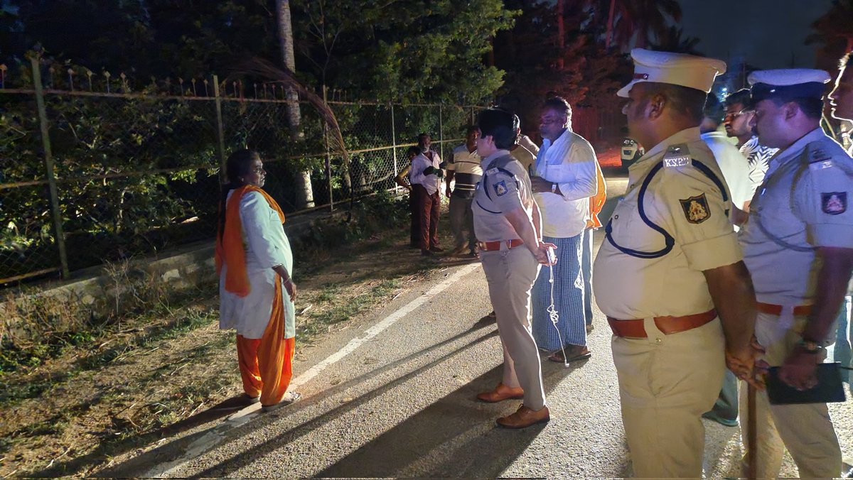 Mandya District Police tweet media