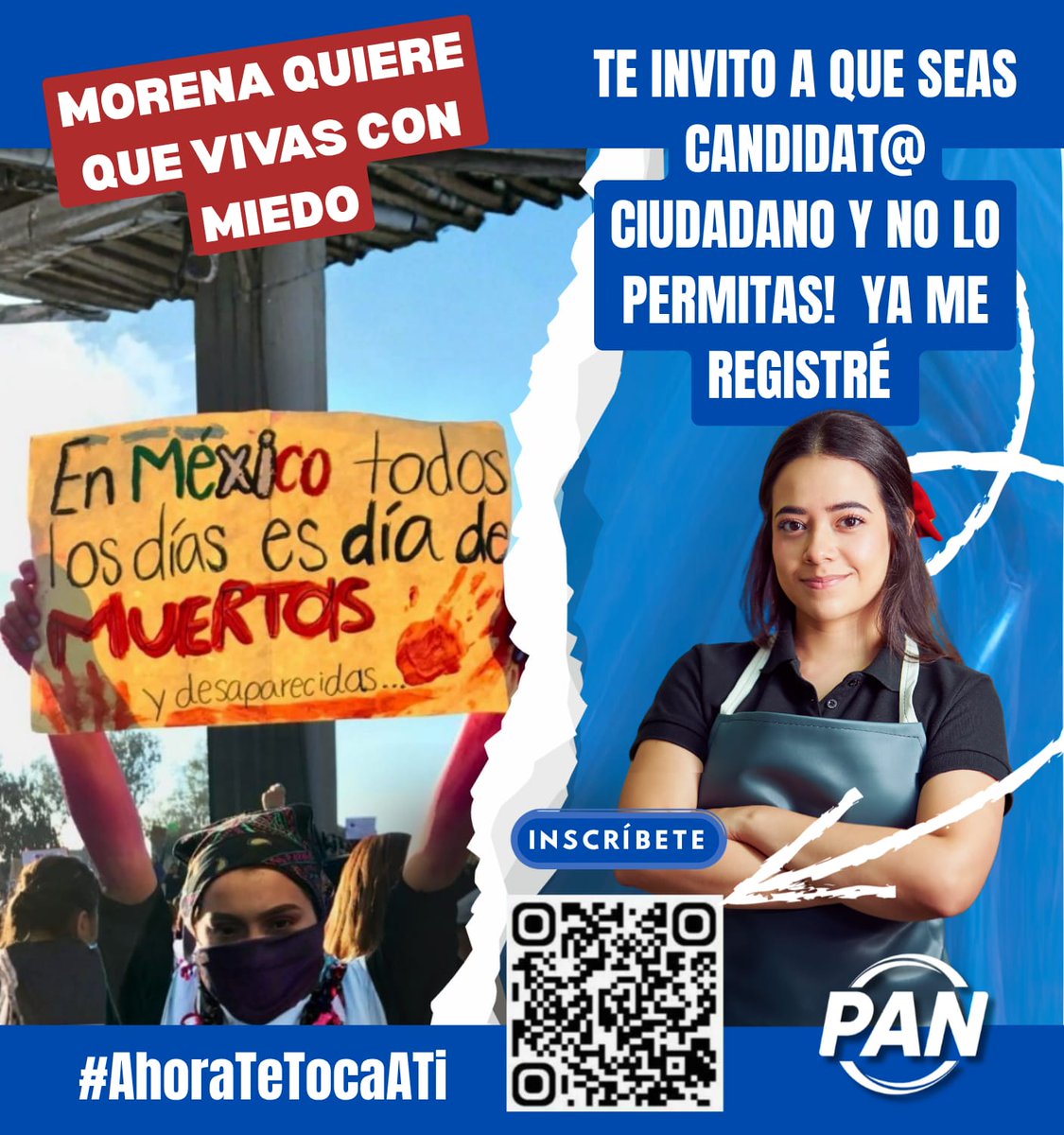 Con esta renovación del pan yo sí me registro
#ElPanMeEscucha
#AhoraMeTocaElegir