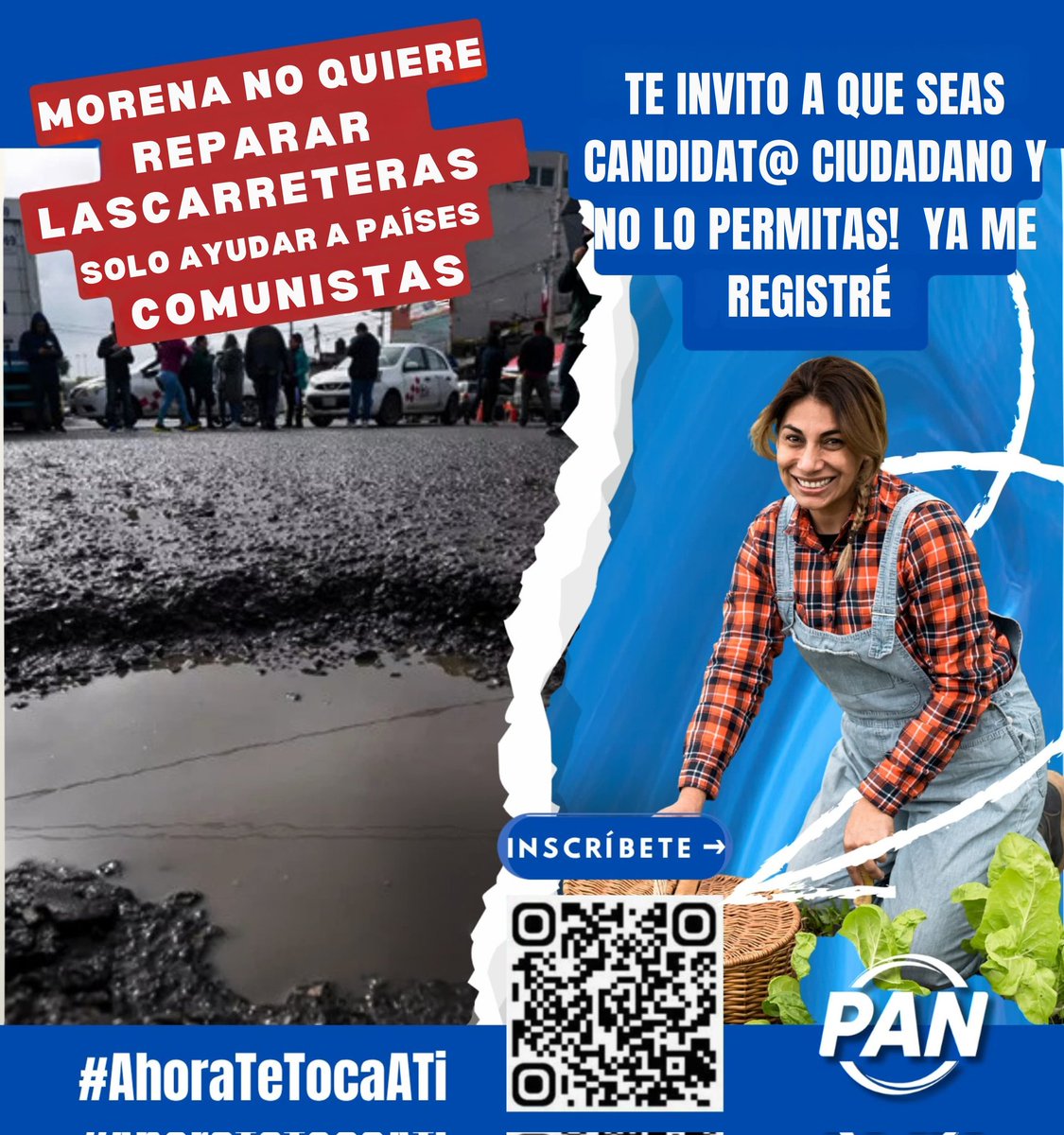 Con esta renovación del pan yo sí me registro
#ElPanMeEscucha
#AhoraMeTocaElegir