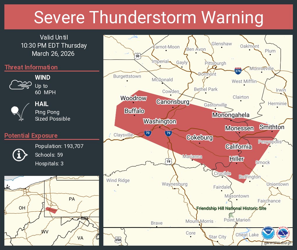 NWS Pittsburgh tweet media
