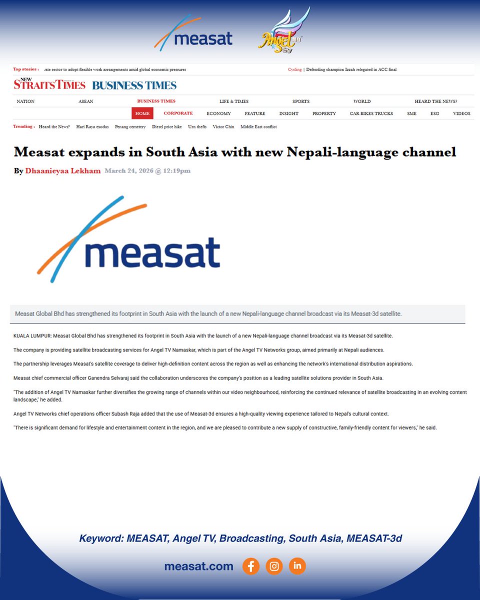 MEASAT GLOBAL BERHAD tweet media