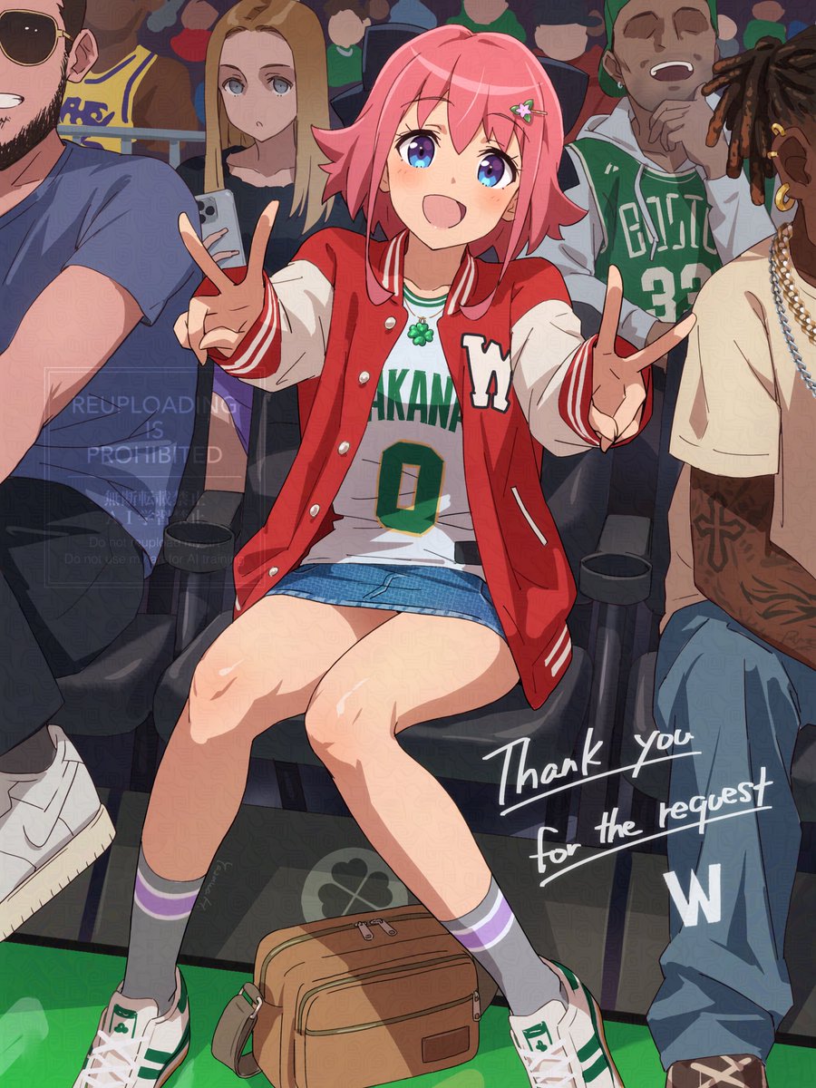 Skeb納品しましたっ٩( 'ω' )و
今回はコミッションありがとうございました🙏
わかなちゃんカワイイ‼️🍀🏀