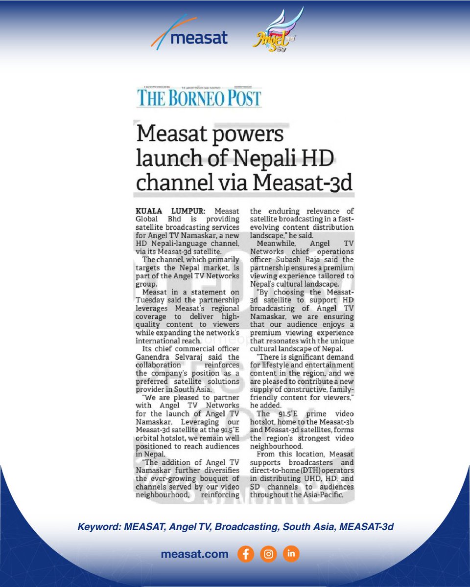 MEASAT GLOBAL BERHAD tweet media