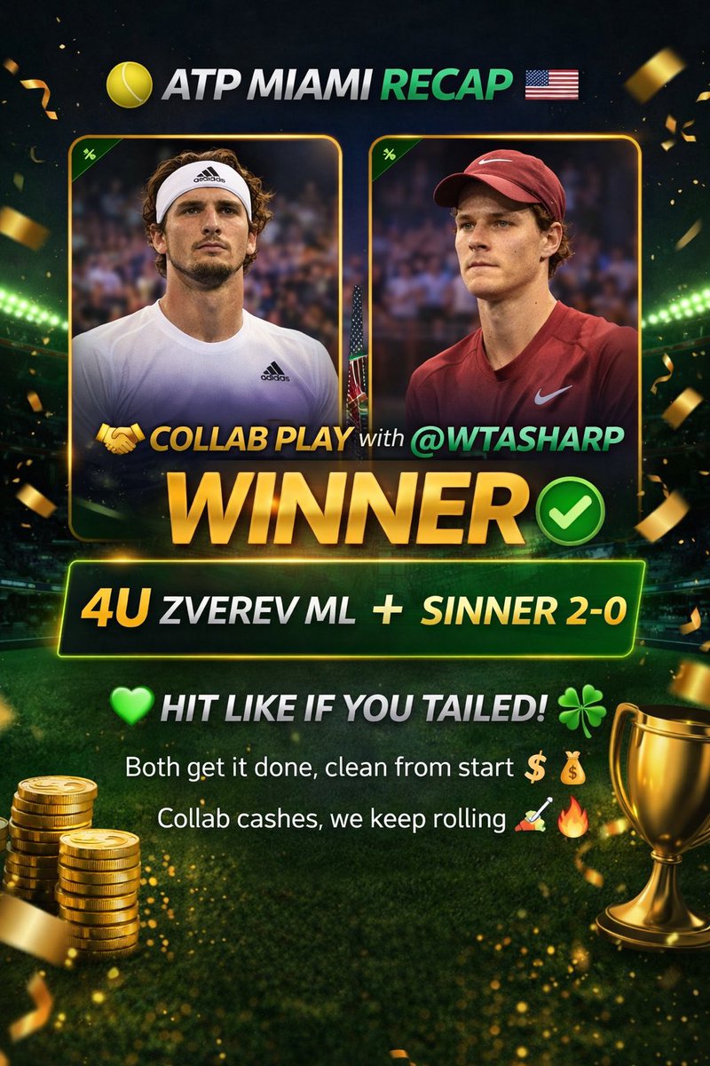 Break Point Bets🎾 tweet media