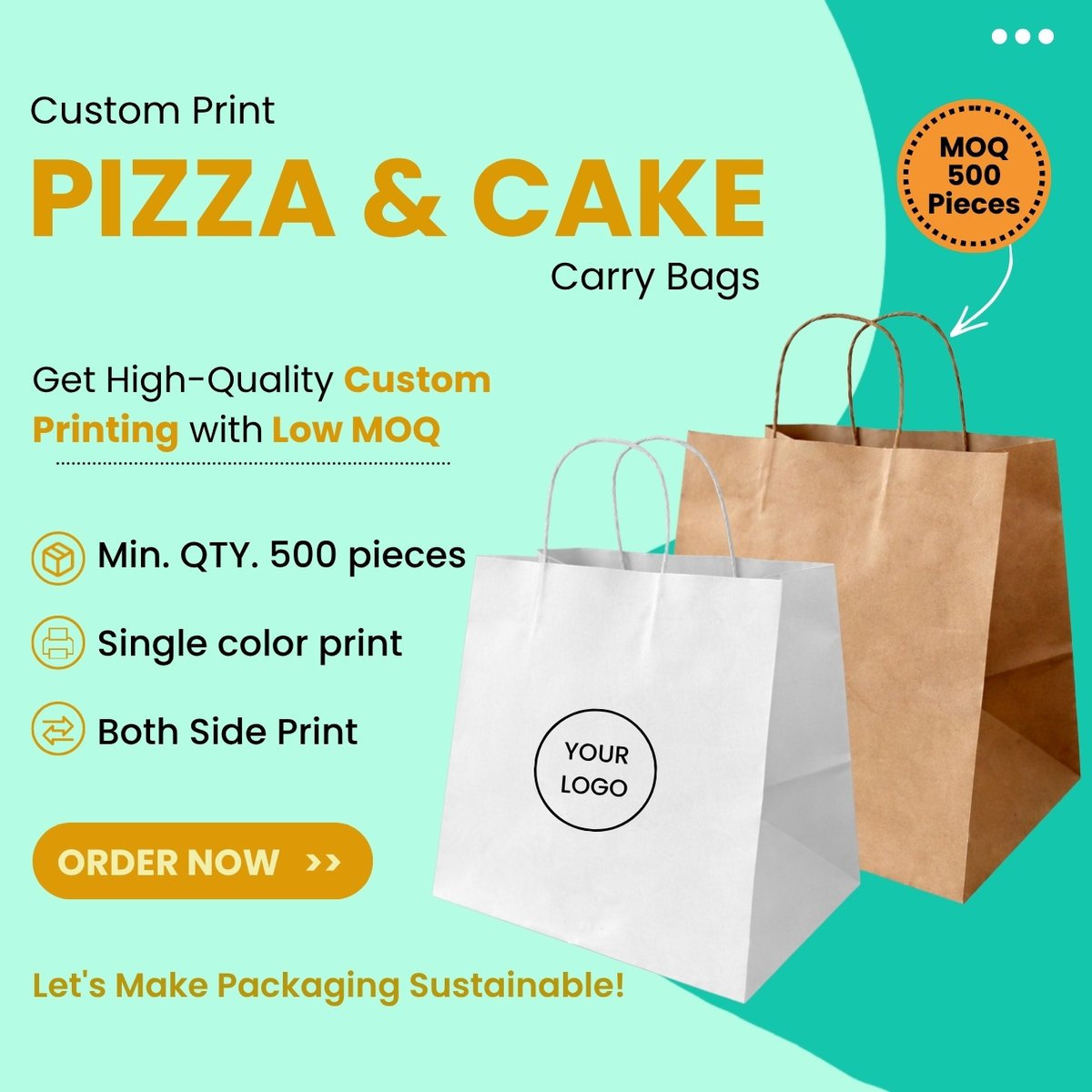 greenhandle_in's tweet image. 500 Pieces MOQ Pizza &amp;amp; Cake Bags with Logo Print – Eco-Friendly Custom Packaging
greenhandle.in
Everything in Packaging
#PizzaBox #CakeBox #FoodPackaging #BakeryPackaging #EcoFriendlyPackaging #CustomPackaging #FoodGradePackaging #TakeawayPackaging #DeliveryPackaging