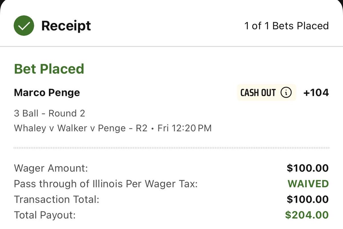 Friday Golf Bet tweet media