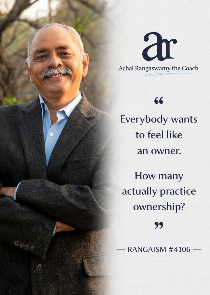 rangaisms4U's tweet image. And I'm now off to a lovely location called Rishikesh to conduct an outbound exercise for Salespersons om  Ownership. 

Will enjoy making them jump, climb, swim and have fun in general and understand Ownership in particular. 

 #AchalRangaswamyTheCoach #salespersons #Ownership