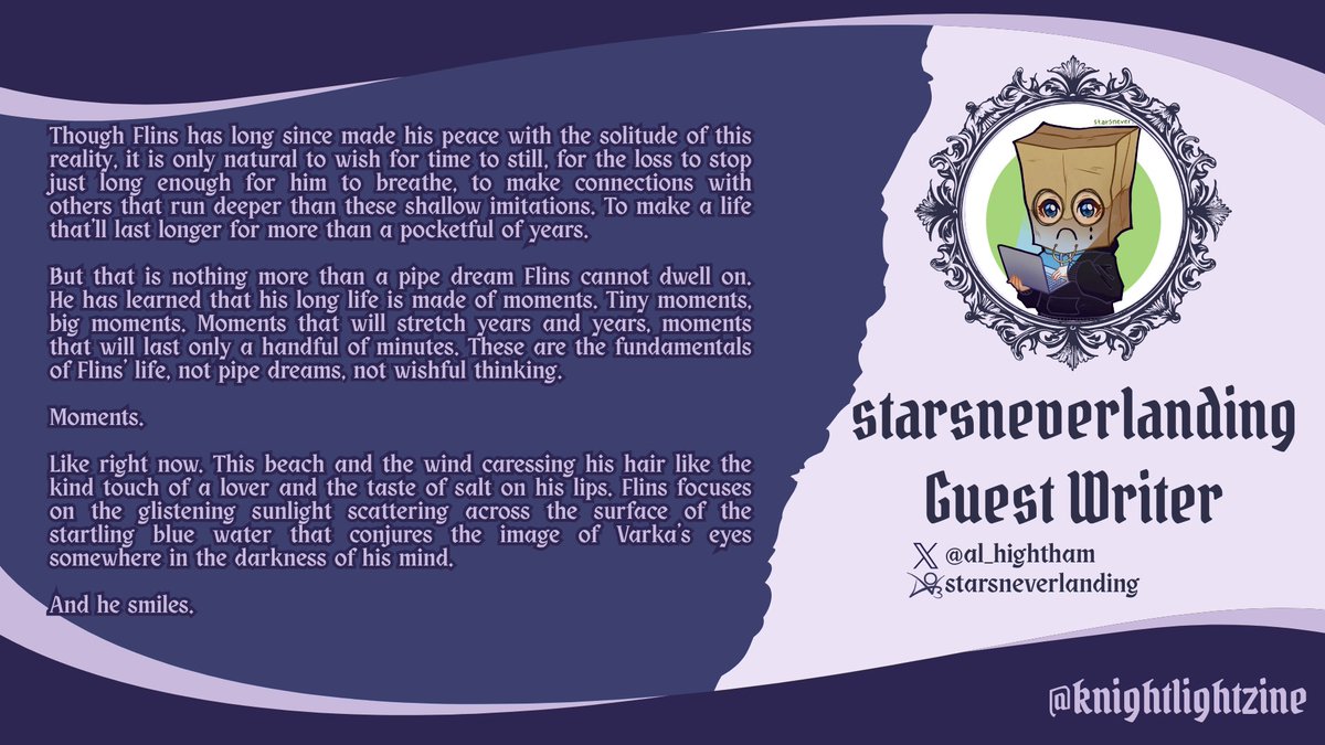 Morgenstern: A varkaflins zine tweet media