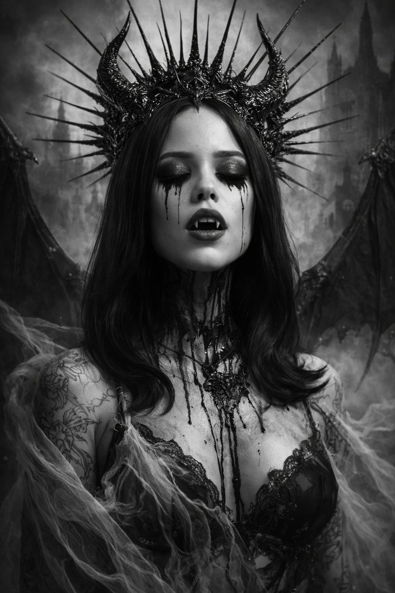 HorrorPicsSJS's tweet photo. dark mother Jenna 🖤🦹 https://t.co/IS6SnMfpS6
