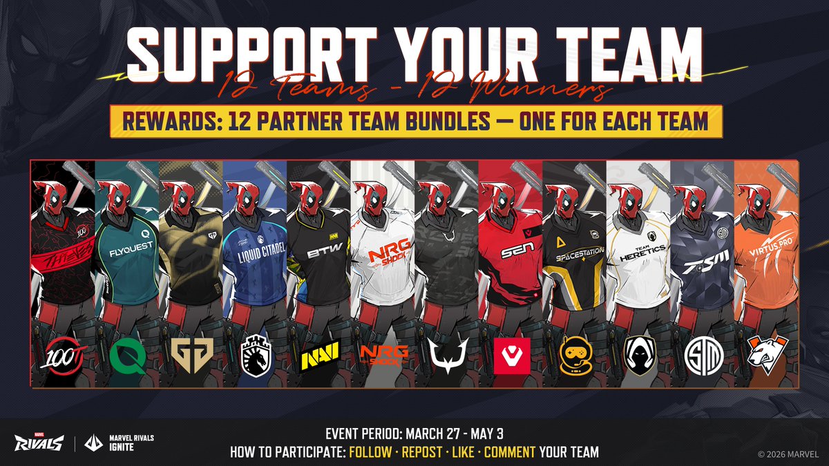 Marvel Rivals Esports tweet media