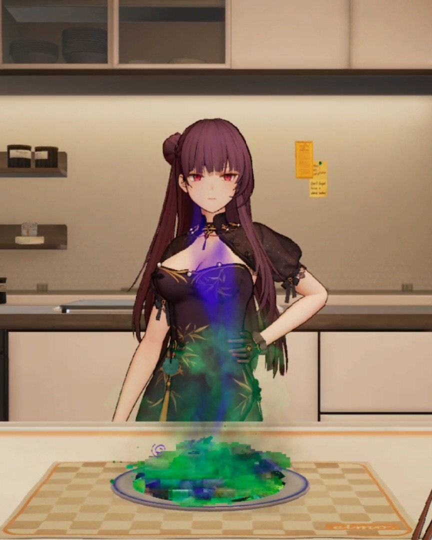 うぉ……すげぇ量のゴミ料理
あのドローンにはわーちゃんが乗ってるのかな？
#ドールズフロントライン2